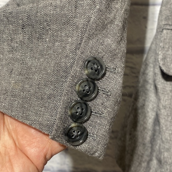 Stafford suit blazer in light gray - Picture 4 of 10